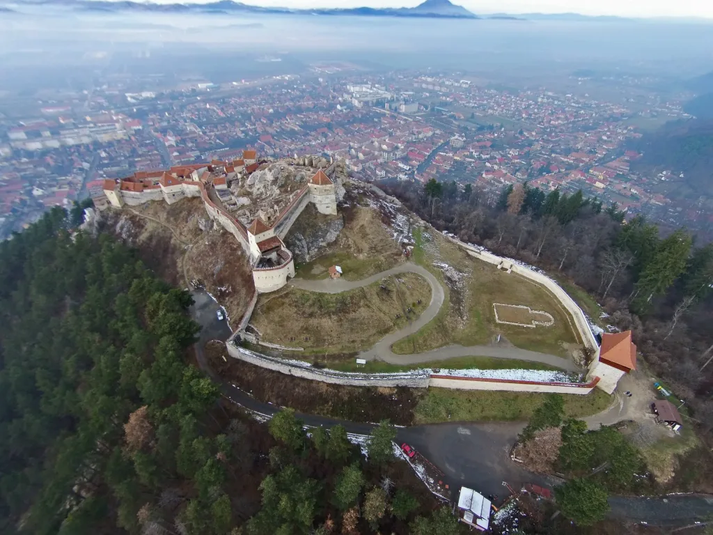 Vedere Cetatea Râșnov