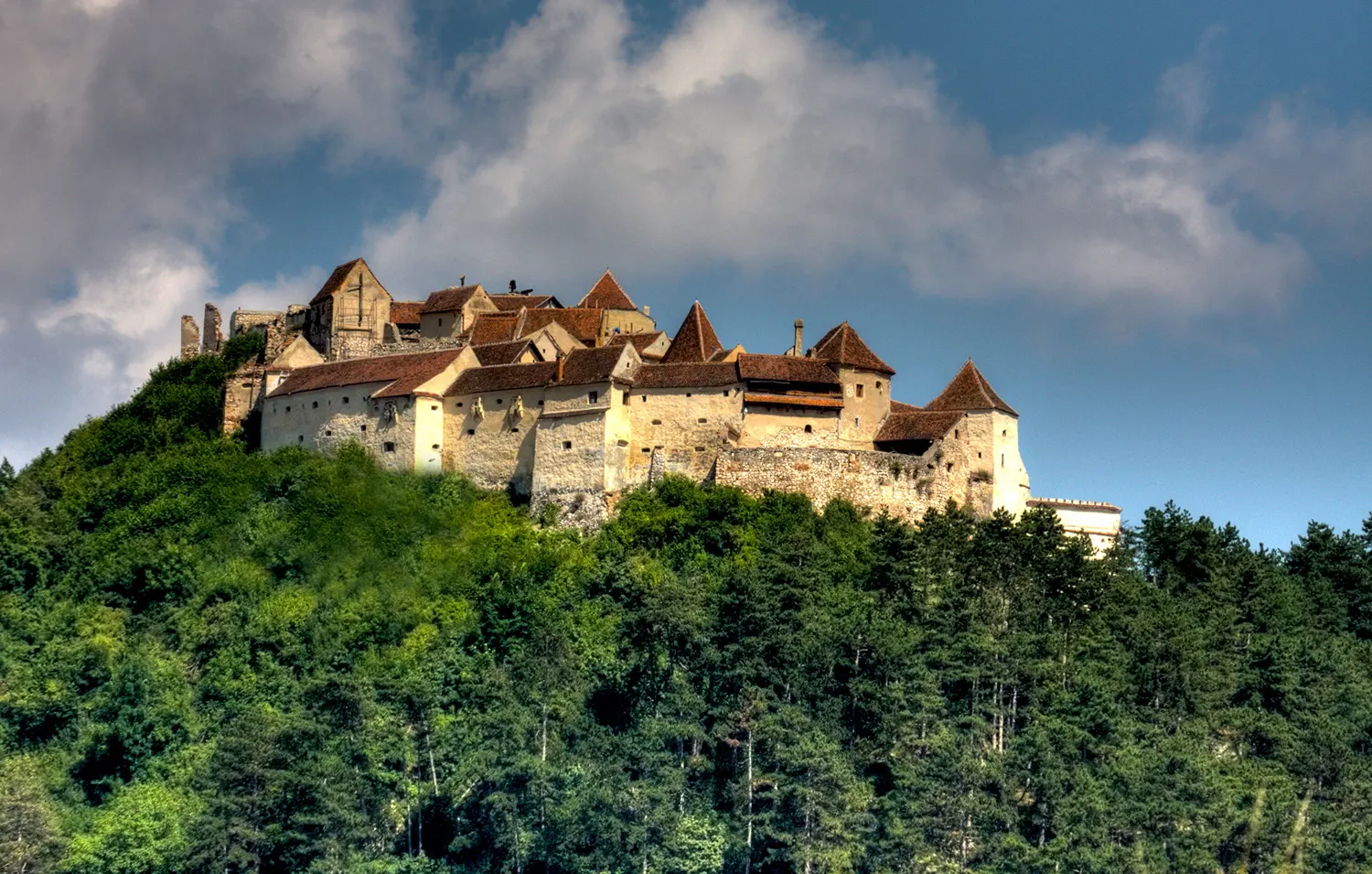 Vedere Cetatea Râșnov