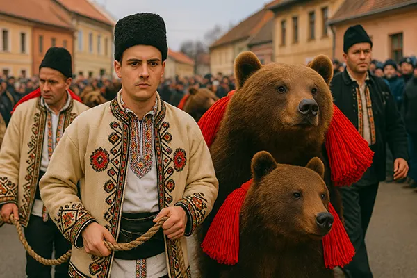 Obicei tradițional urs